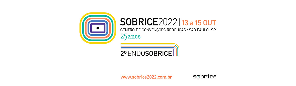 Você está visualizando atualmente SOBRICE2022 13 a 15 de outubro, Centro de Convenções Rebouças – São Paulo – SP